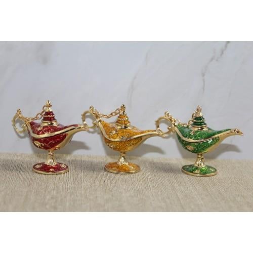 Swarovski Taşlı Minik Figür - Alaaddin'in Lambası