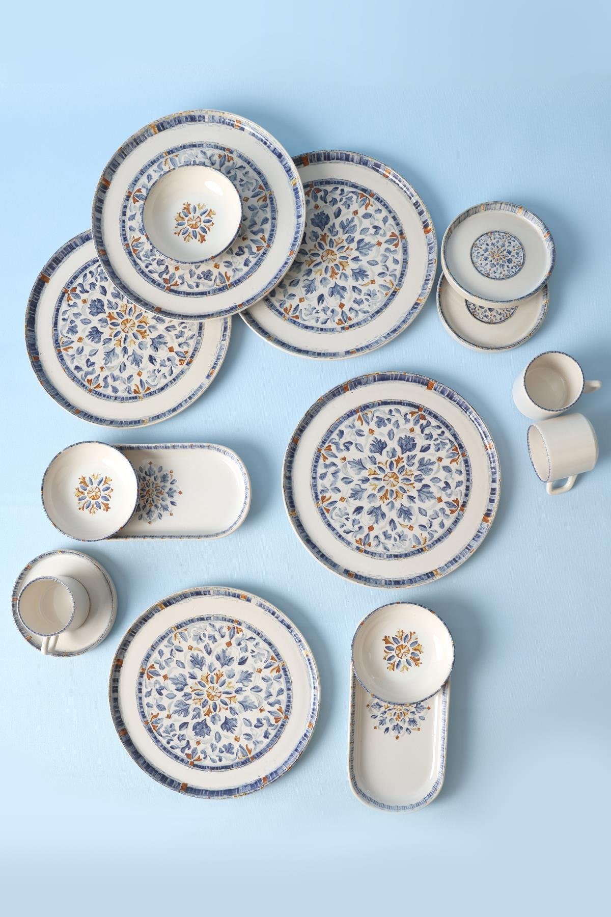 Sapphire Çeyiz Seti 26 Parça 6 kişilik 22743-44-45-46