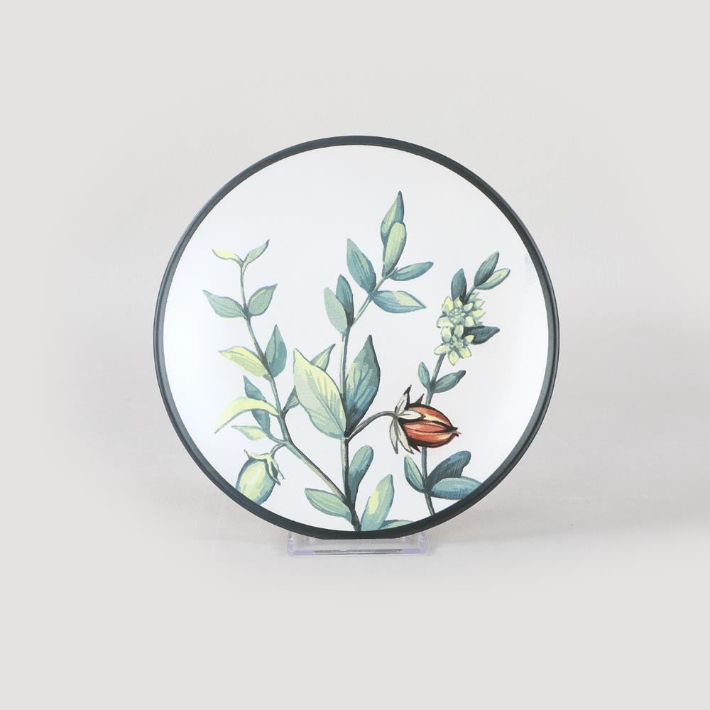Keraart Çiçek Bahçesi Pasta Tabağı 20 Cm 6 Adet - 18938-39-40-41-42-43