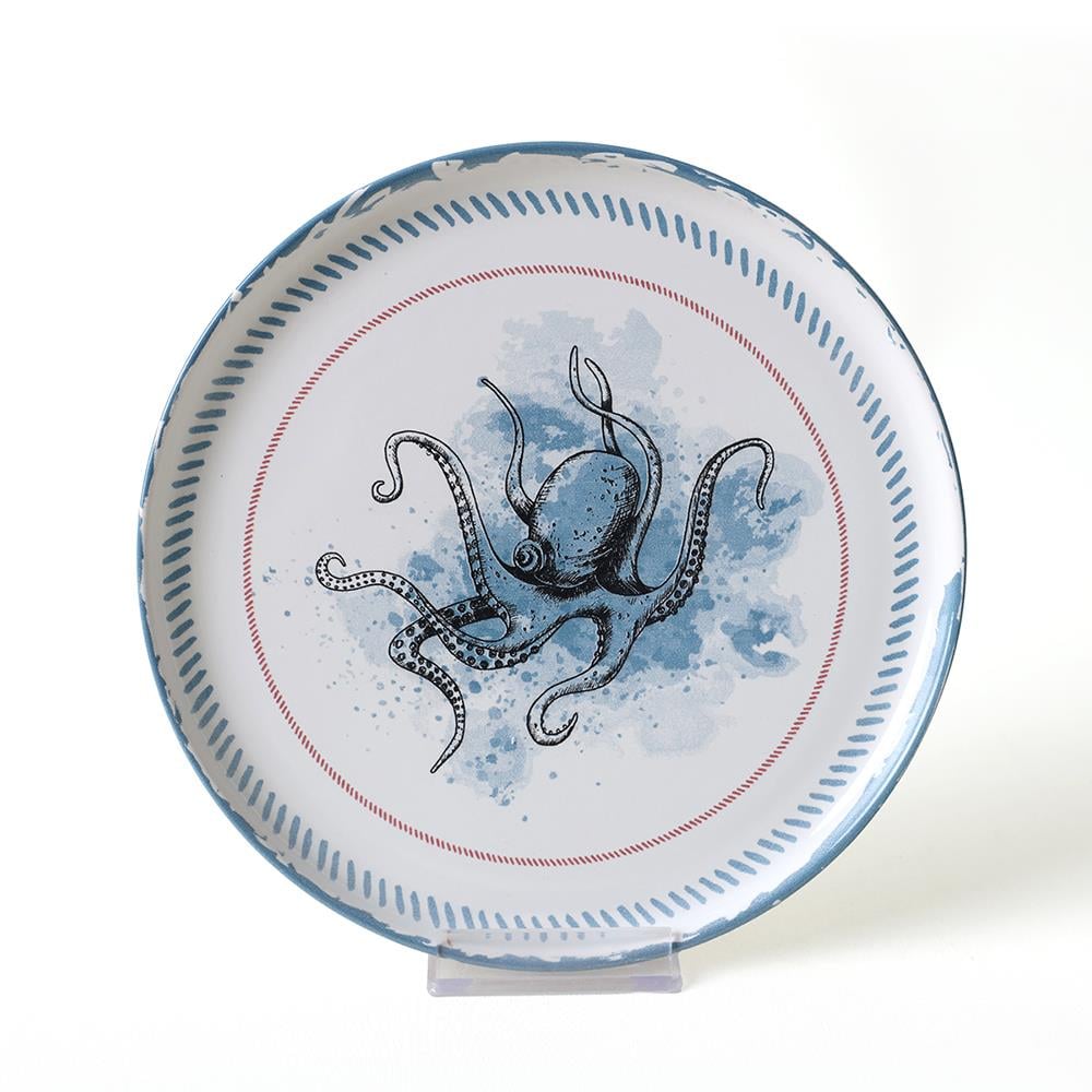 Keraart Marine Life Pasta Tabağı 22 Cm 6 Adet 21768-73
