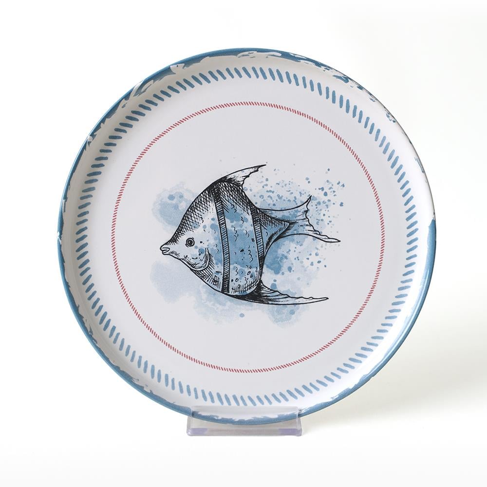 Keraart Marine Life Pasta Tabağı 22 Cm 6 Adet 21768-73