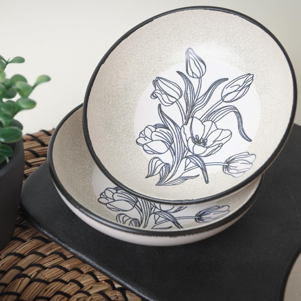 Keraart Shade Flowers Halka Sosluk / Çerezlik 13 Cm 6 Adet 21847