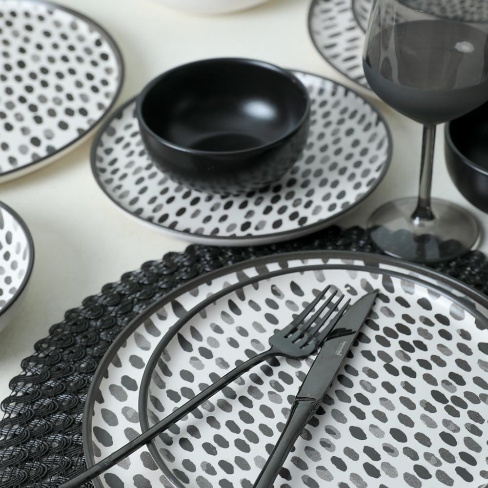 Keraart Shadow Nordic Yemek Takımı 24 Parça 6 Kişilik 21434