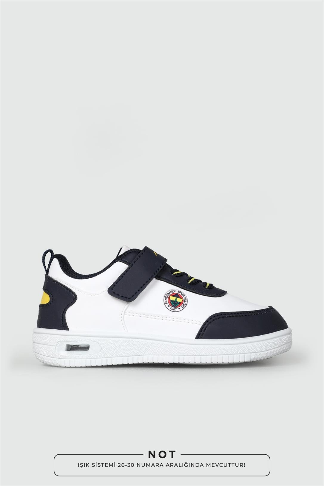 Işıklı Sneaker Beyaz Laci Çocuk Spor Ayakkabı CENAPU FB Çocuk Günlük Spor Ayakkabı Kinetix KİNETİX CENA PU FB SPOR