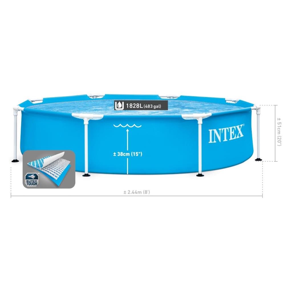 INTEX PREFABRIK AILE HAVUZU 244X51 CM 28205 Intex VAR28205