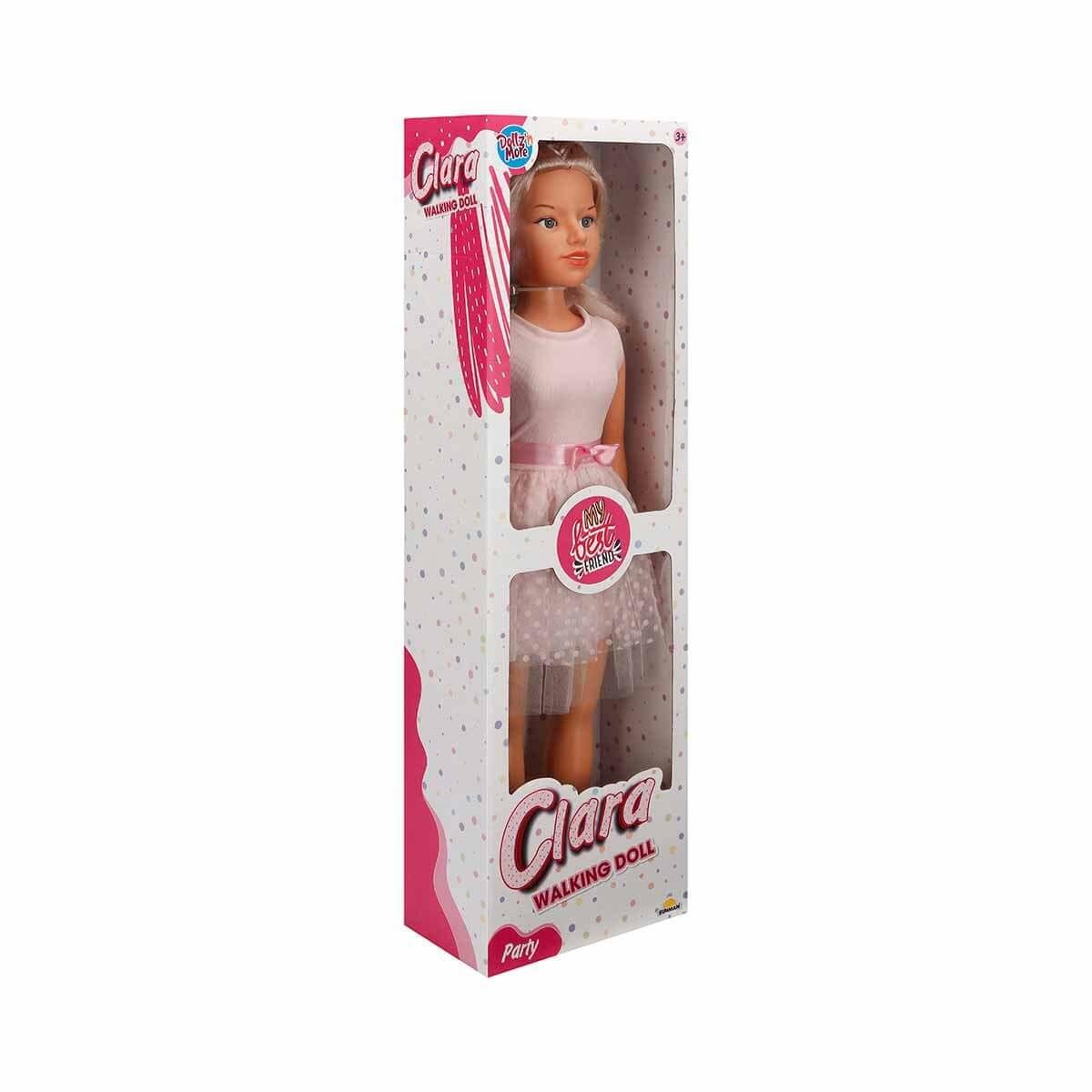 CLARA PARTY WALKIN DOLL 80 CM PEMBE Diğer S00003532 P