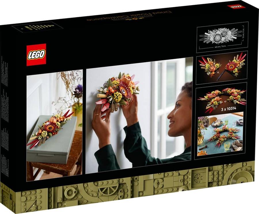 LEGO Icons Kuru Çiçek Aranjmanı 10314  Lego LAD10314