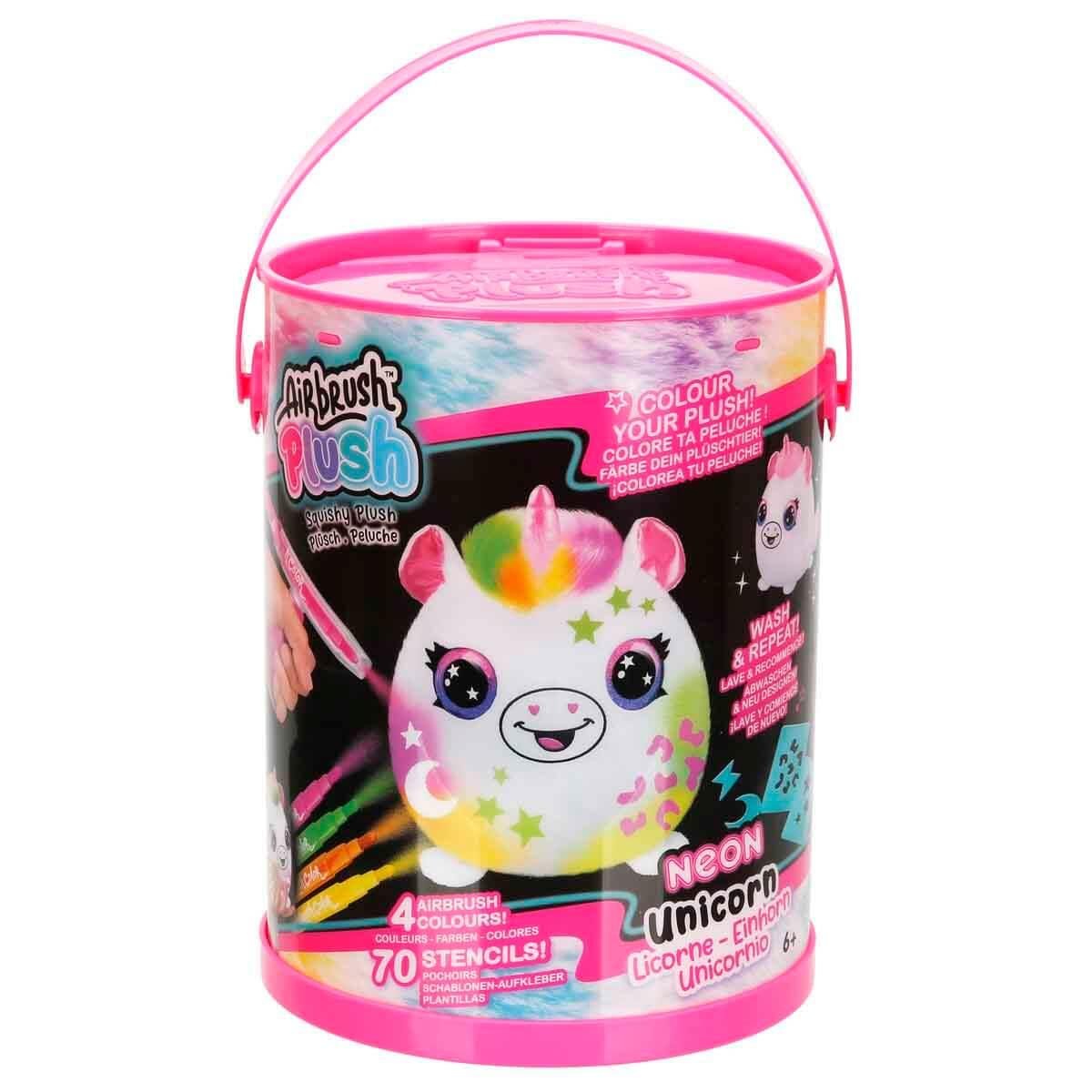 AIRBRUSH PELUS NEON BOYAMA SETI UNICORN PEMBE KUTU Diğer S00045523 P