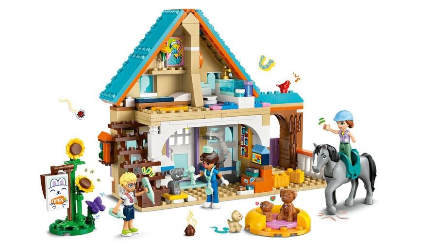 LEGO FRIENDS AT VE EVCIL HAYVAN VETERINER KLINIGI 42651 Diğer LGF42651