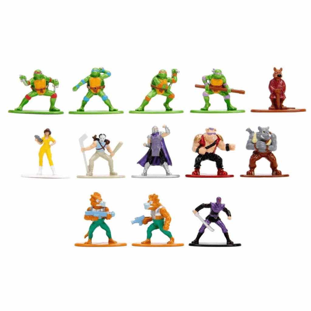 JADA NANO METALFIGS TEENAGE MUTANT NINJA TURTLES SURPRIZ FIGUR PAKETI 253281001 Diğer SMB 253281001