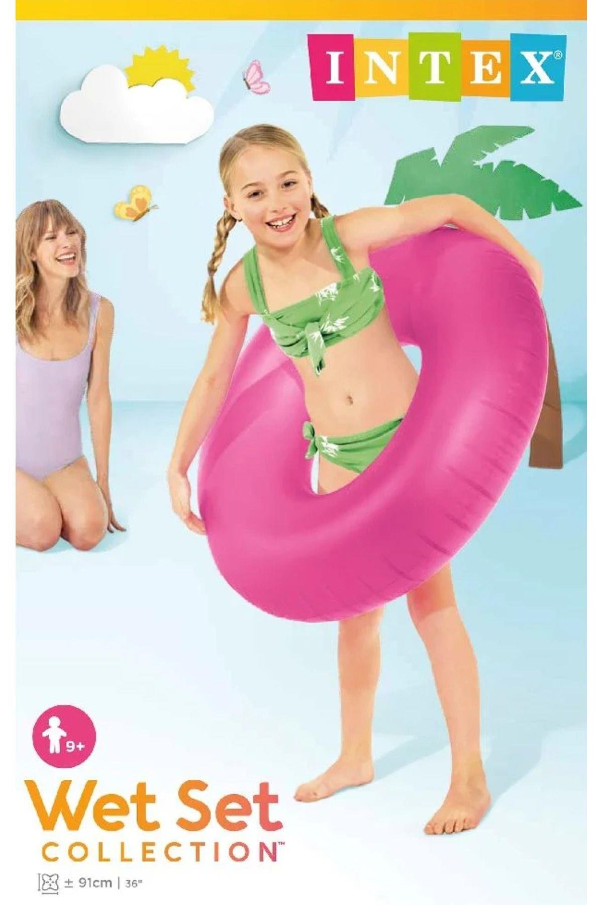 INTEX NEON RENKLI SIMIT PEMBE Diğer VAR59262 P