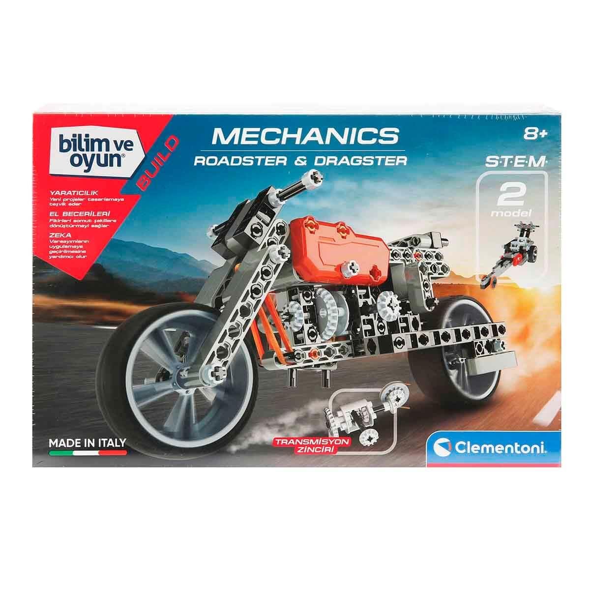 CLEMENTONI MEKANIK LABORATUVARI ROADSTER&DRAGSTER Clementoni CLE 64298