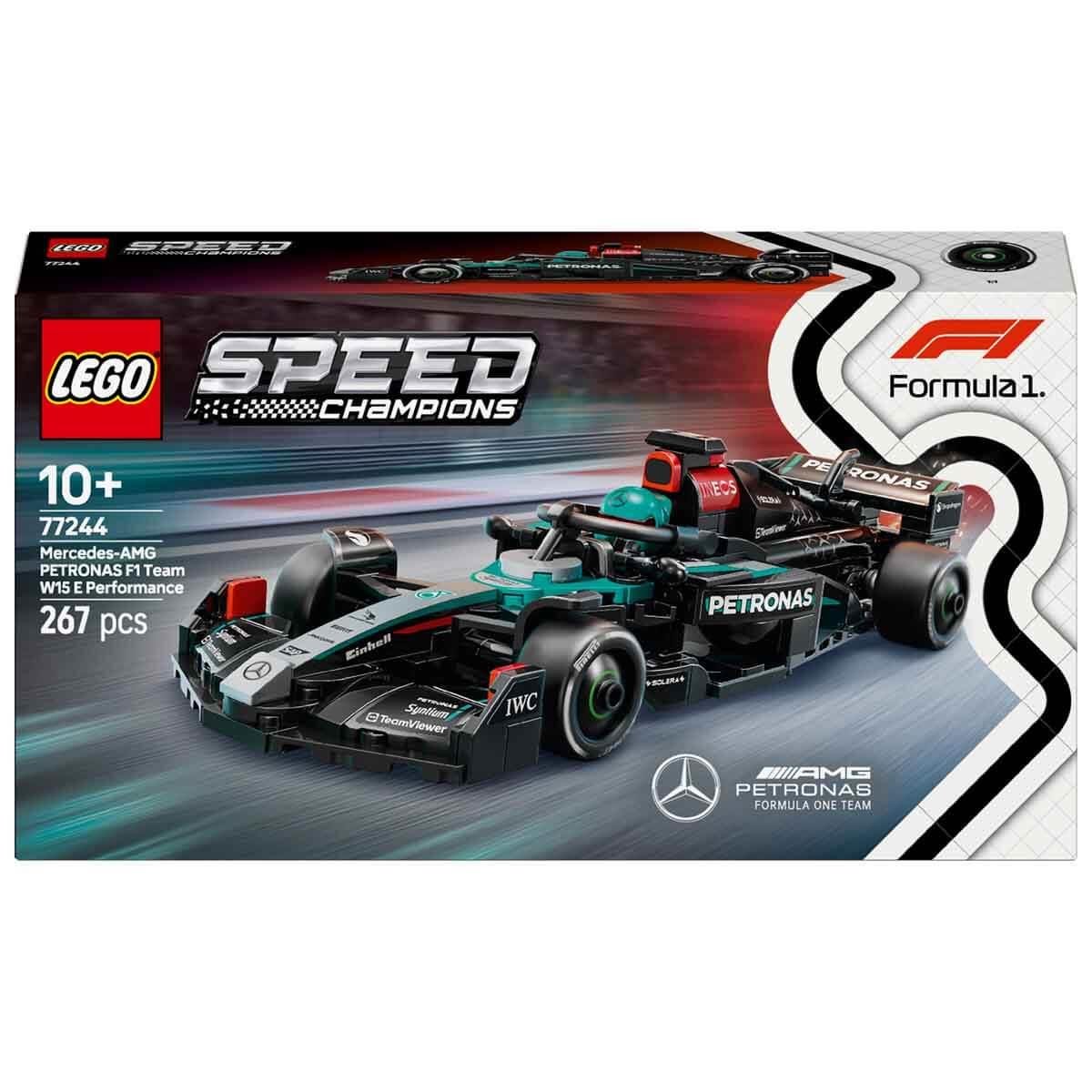 LEGO SPEED CHAMPIONS MERCEDES-AMG F1 W15 YARIS ARABASI 77244 Diğer LSR77244
