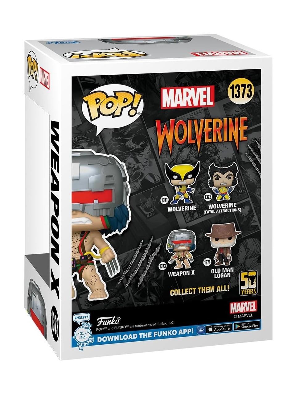 Funko Pop Marvel Wolverine 50Th Ultimate Weapon X 77437 Funko Pop NITA 77437
