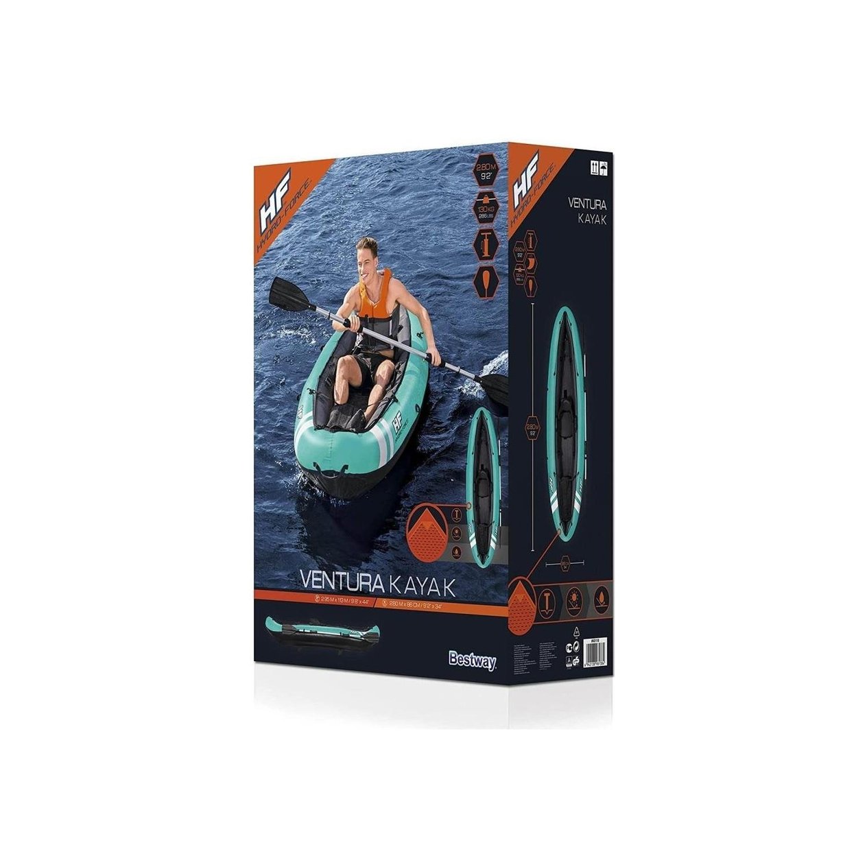 Bestway Hydro Force Ventura Tek Kişilik Şişme Kano 65118 Bestway BW65118