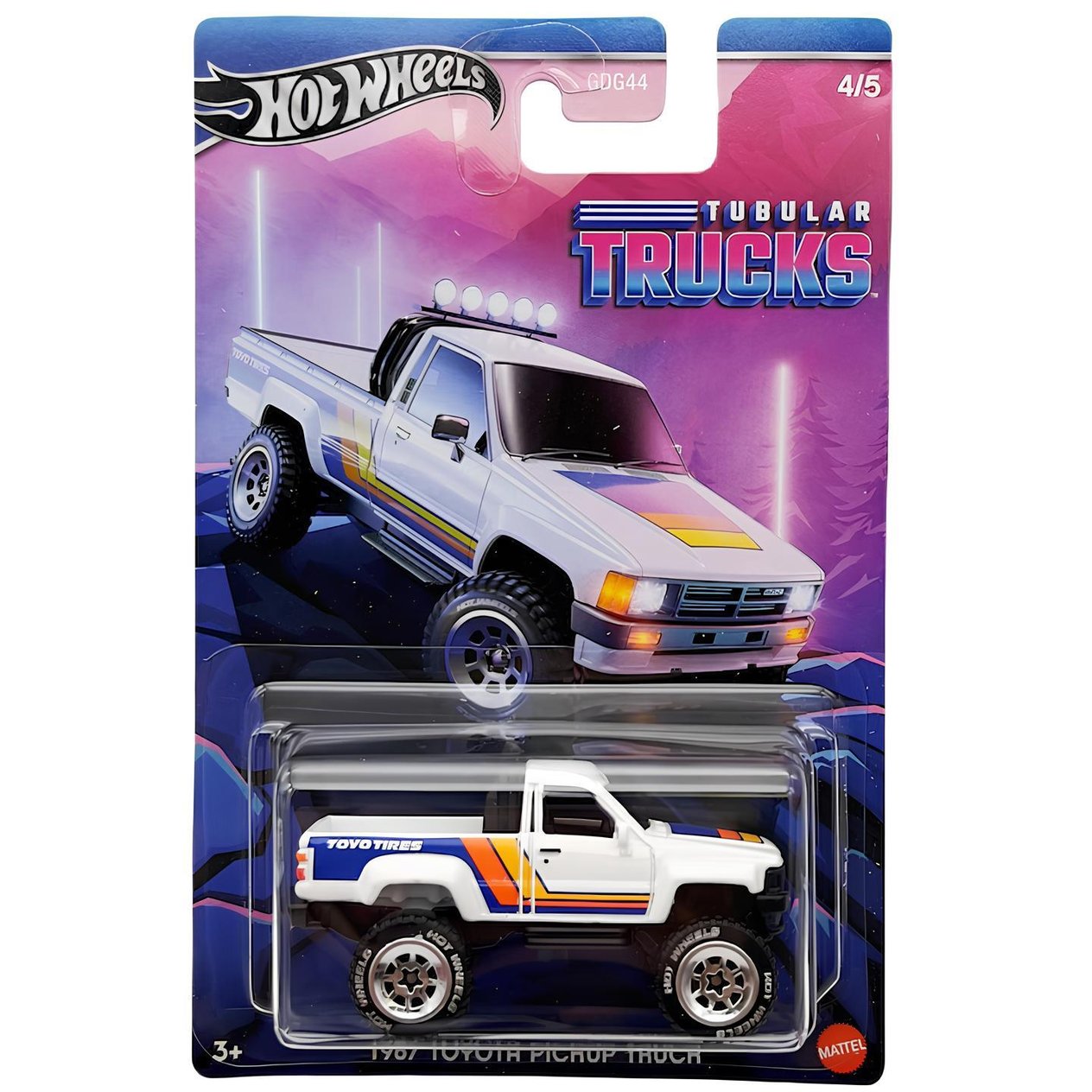Hot Wheels Temalı Arabalar Özel Seri 1987 Toyota Pickup Truck GDG44-HRR98 Hot Wheels HRR98