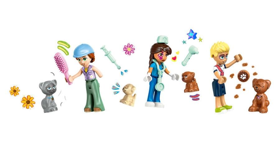 LEGO FRIENDS AT VE EVCIL HAYVAN VETERINER KLINIGI 42651 Diğer LGF42651