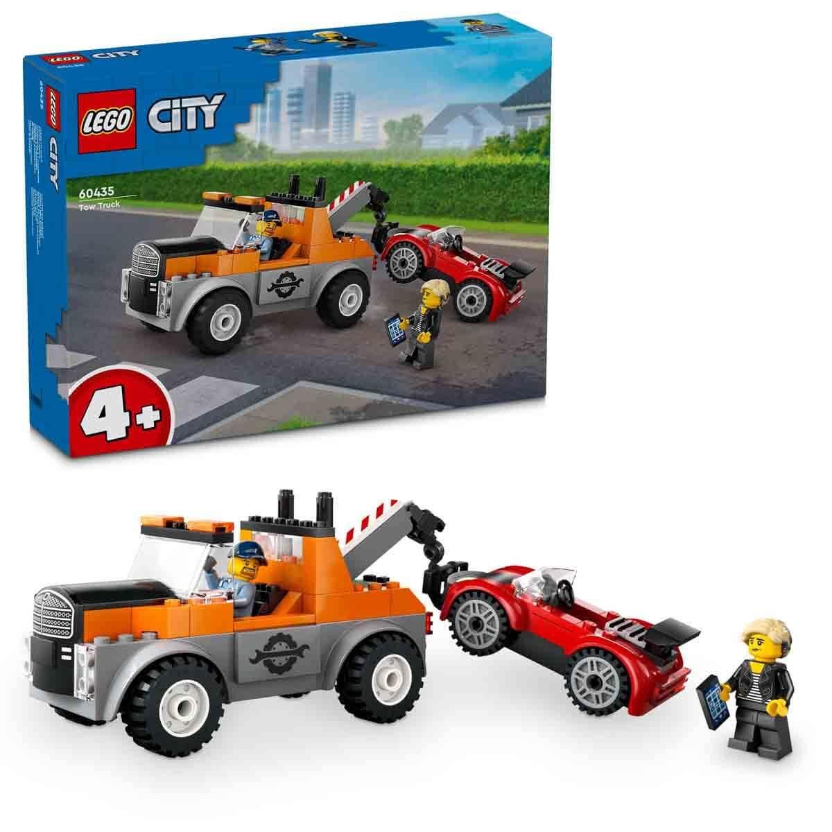LEGO CITY CEKICI KAMYON VE SPOR ARABA TAMIRI 60435 Diğer LSC60435