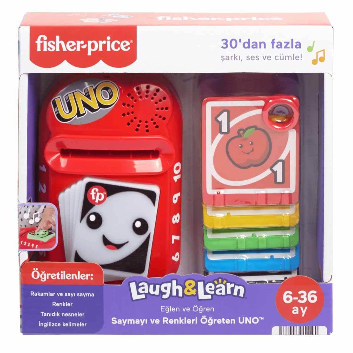 Fisher Price Saymayı Ve Renkleri Öğreten Uno HWH16 Fisher Price HWH16