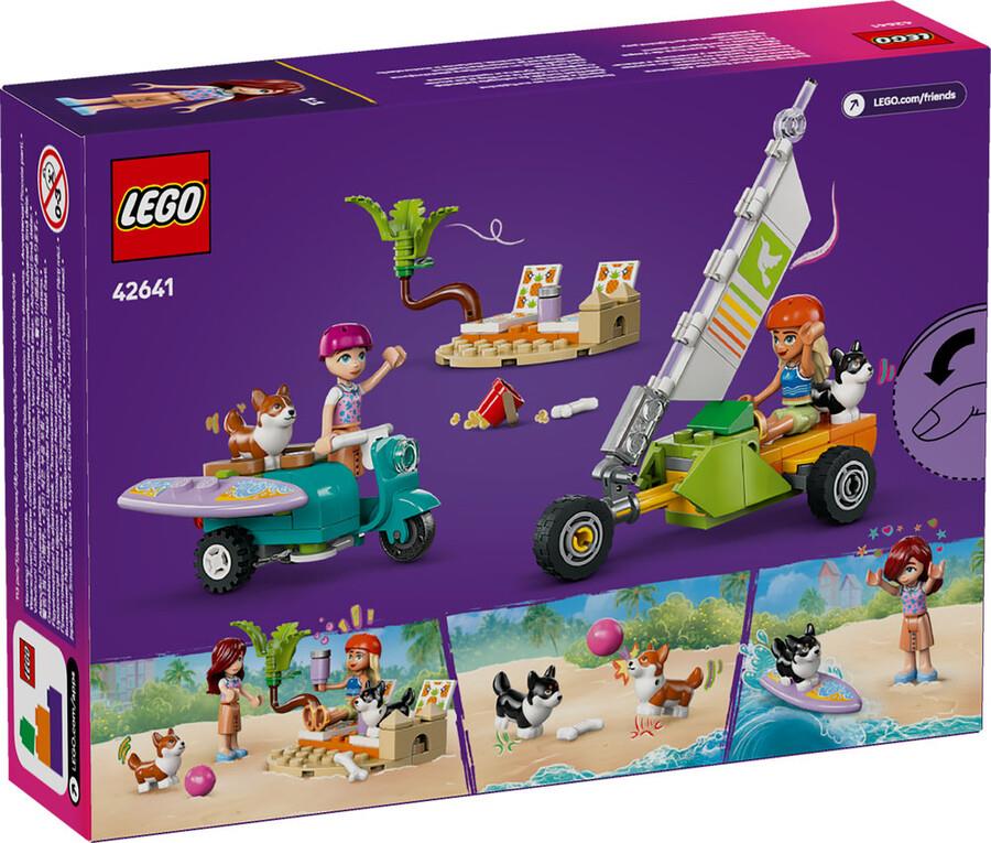 LEGO FRIENDS SORFCU KOPEKLER VE SCOOTER MACERASI 42641 Diğer LGF42641