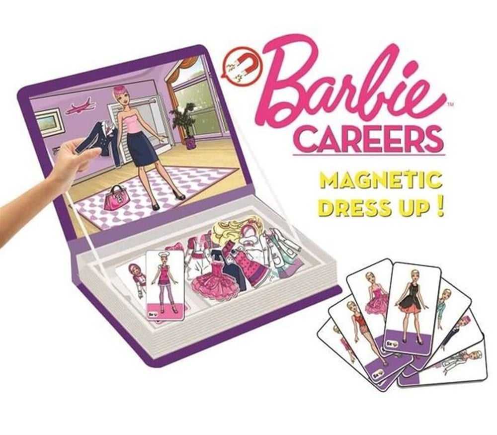 Barbie Magnet Kariyer Kıyafetleri Giydirme Barbie BRB1918