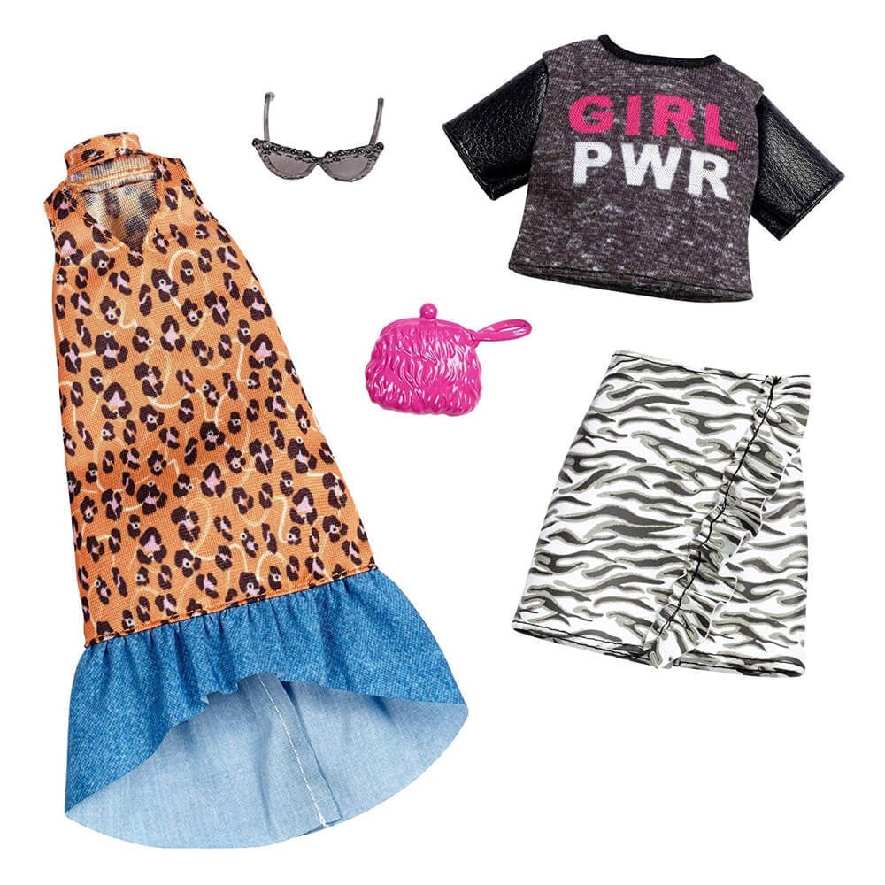 Barbıenın Kıyafetlerı Ikılı Paket Fyw82-Fxj65 Barbie FXJ65