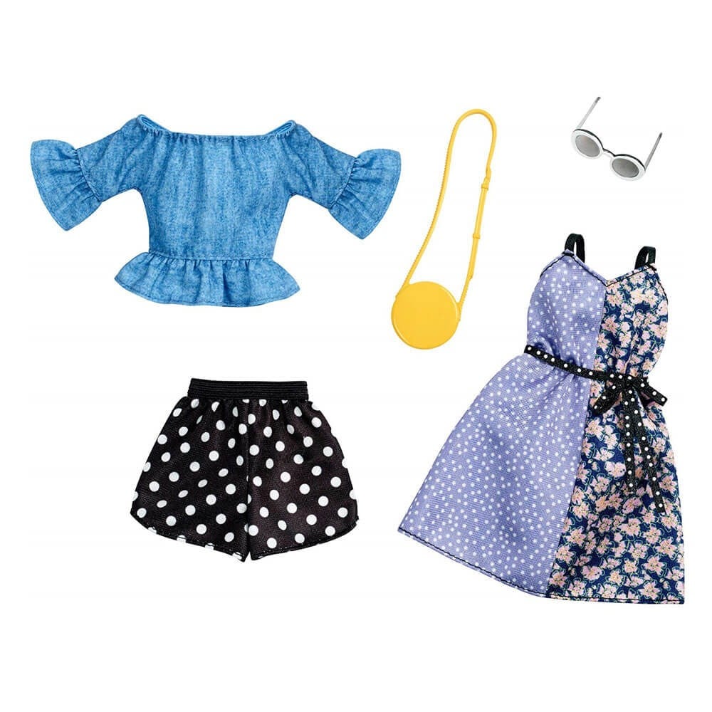 Barbıenın Kıyafetlerı Ikılı Paket Fyw82-Fxj68 Barbie FXJ68