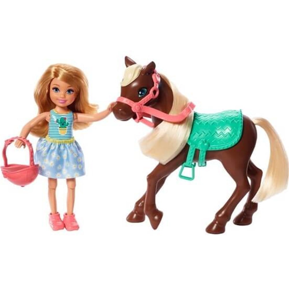 Barbie Chelsea Ve Sevimli Atı GHV78 Barbie GHV78