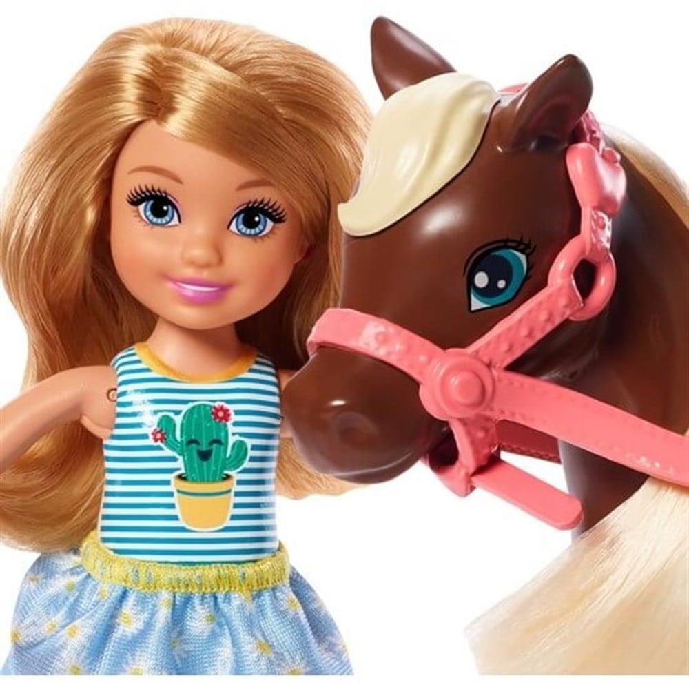 Barbie Chelsea Ve Sevimli Atı GHV78 Barbie GHV78