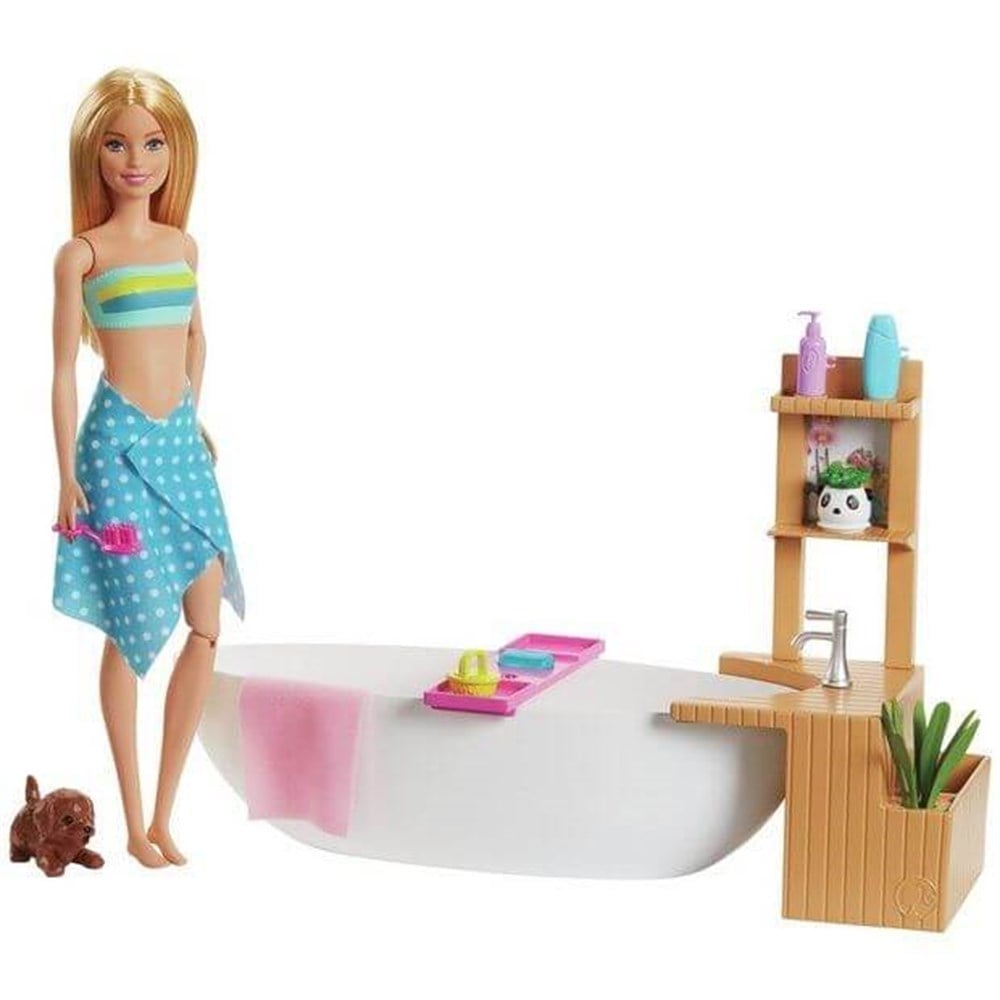 Barbie Wellness Barbienin Spa Günü Oyun Seti Gjn32 Barbie GJN32