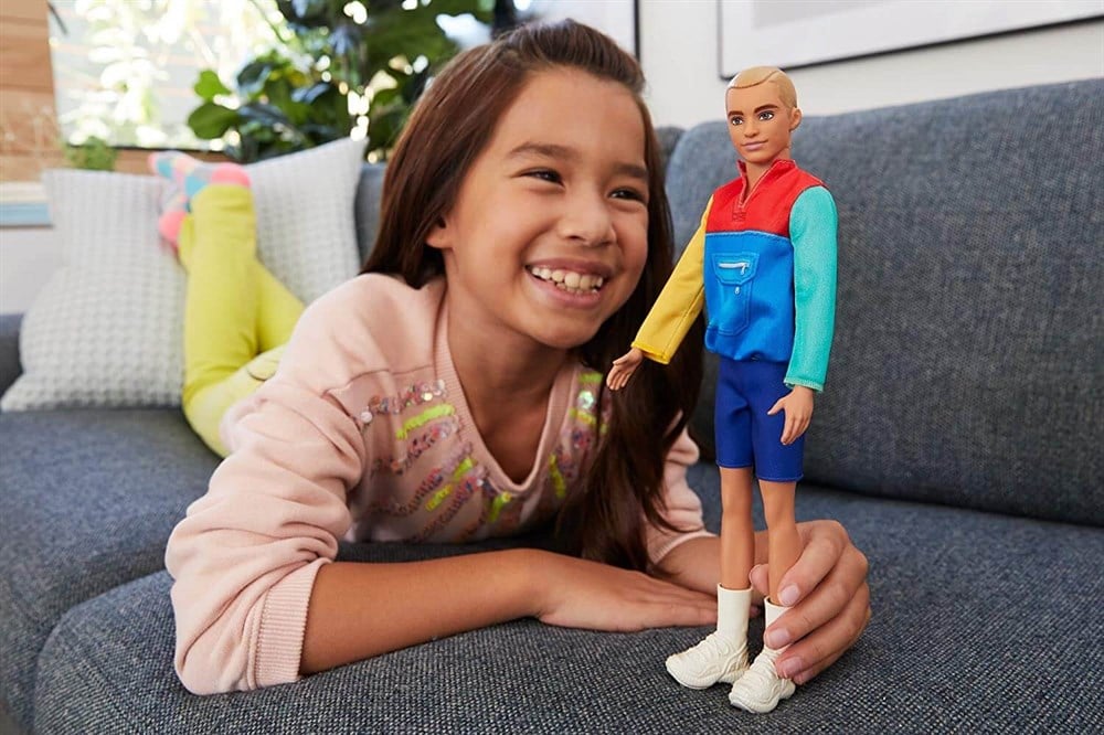Barbie Fashionistas Yakışıklı Ken Bebekler DWK44-GRB88 Barbie GRB88