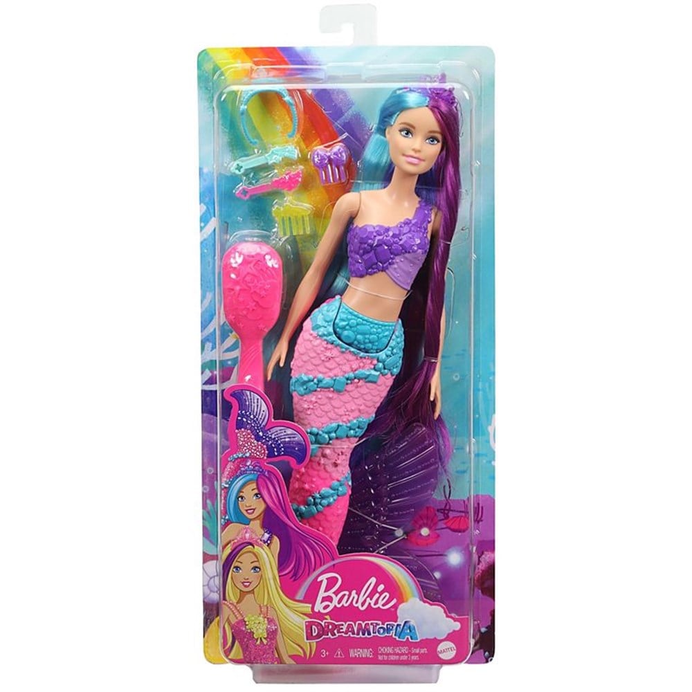 Barbie Dreamtopia Uzun Saçlı Denizkızı Bebek GTF37-GTF39 Barbie GTF39