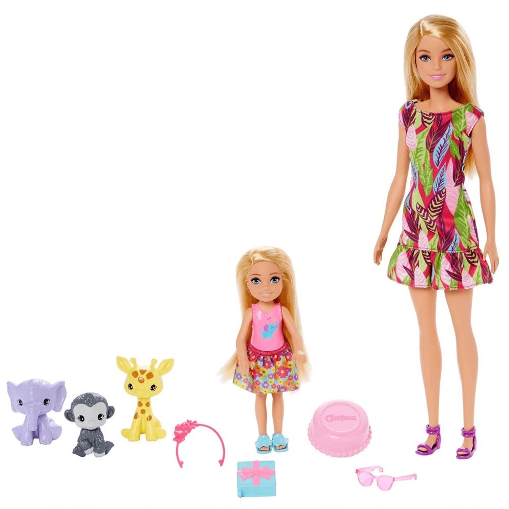 Barbie ve Chelsea Kayıp Doğum Günü Oyun Seti GTM82 Barbie GTM82