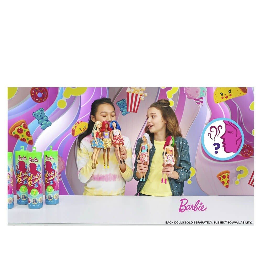 Barbie Color Reveal Renk Değiştiren Sürpriz Bebekler Seri 2 GTP41 Barbie GTP41