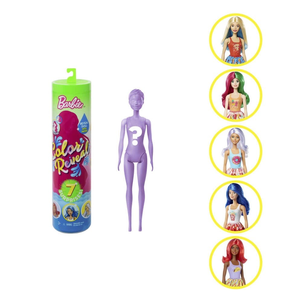Barbie Color Reveal Renk Değiştiren Sürpriz Bebekler Seri 2 GTP41 Barbie GTP41