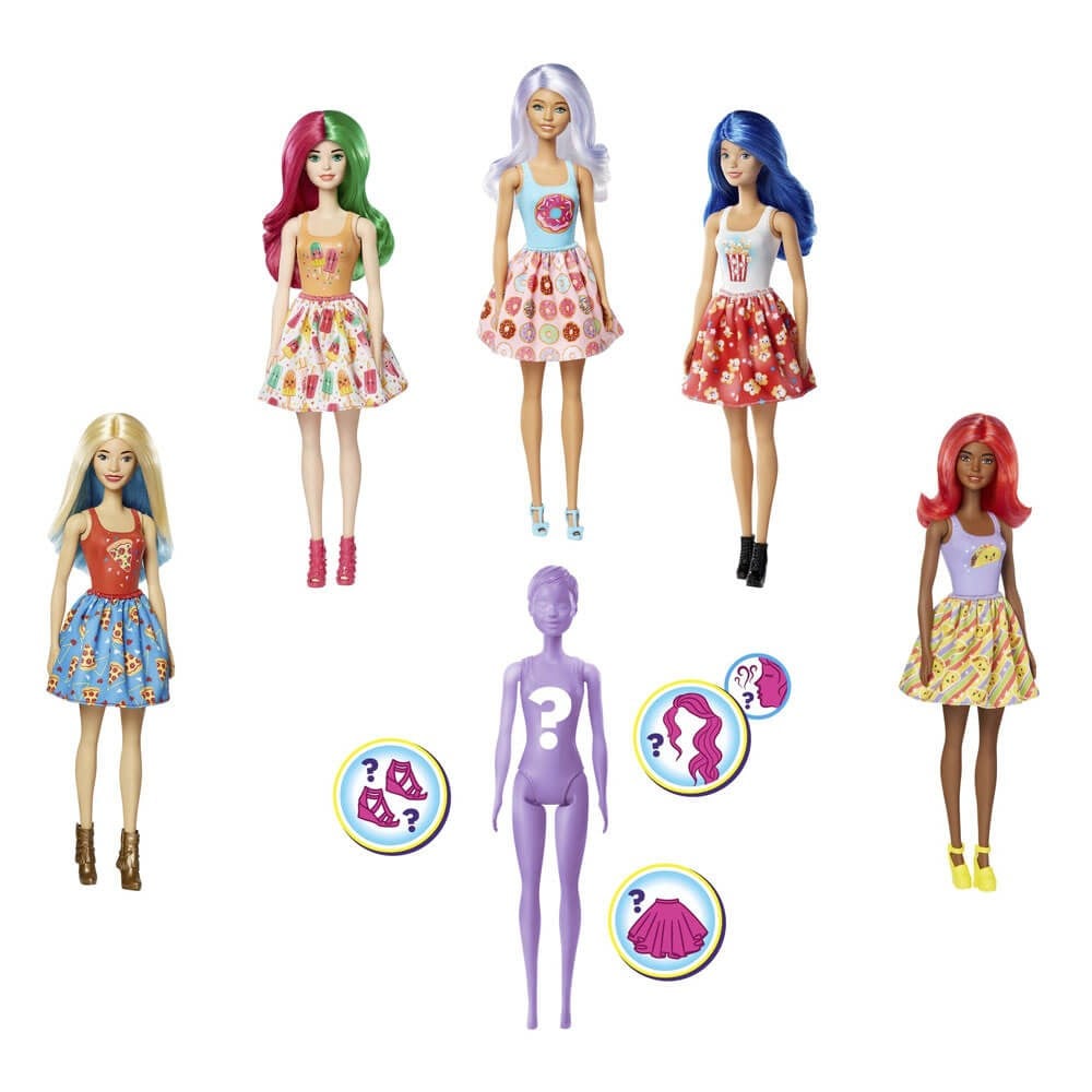 Barbie Color Reveal Renk Değiştiren Sürpriz Bebekler Seri 2 GTP41 Barbie GTP41
