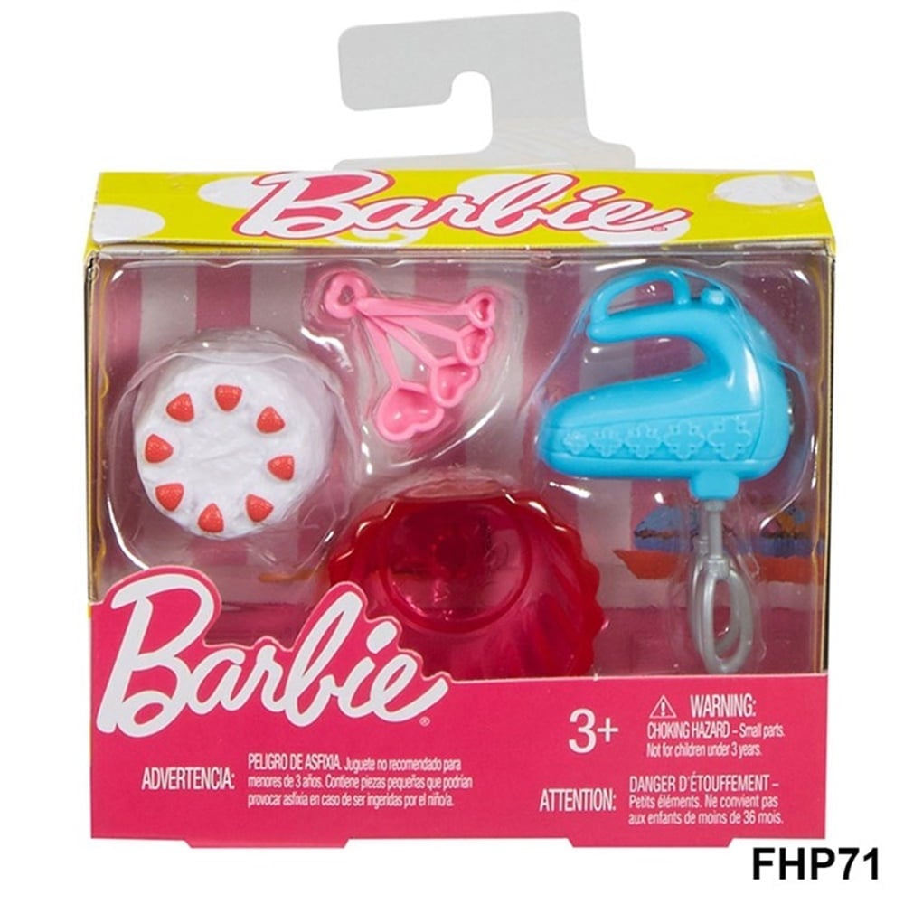 Barbie'nin Mutfak Aksesuarları FVL39