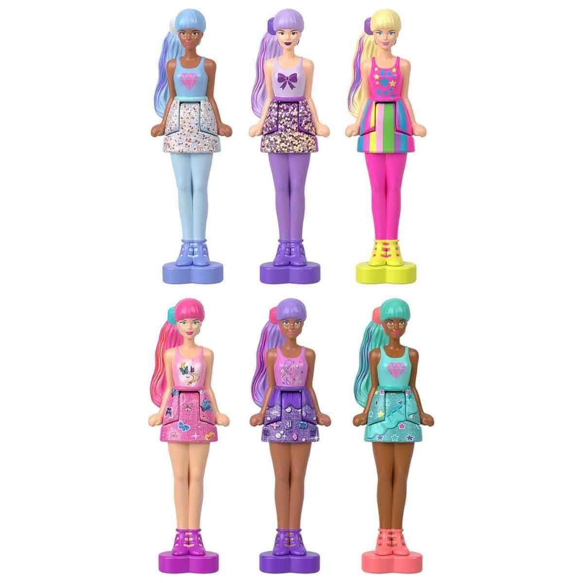 MINI BARBIELAND COLOR REVEAL BEBEK SURPRIZ PAKET HYF28 Diğer HYF28