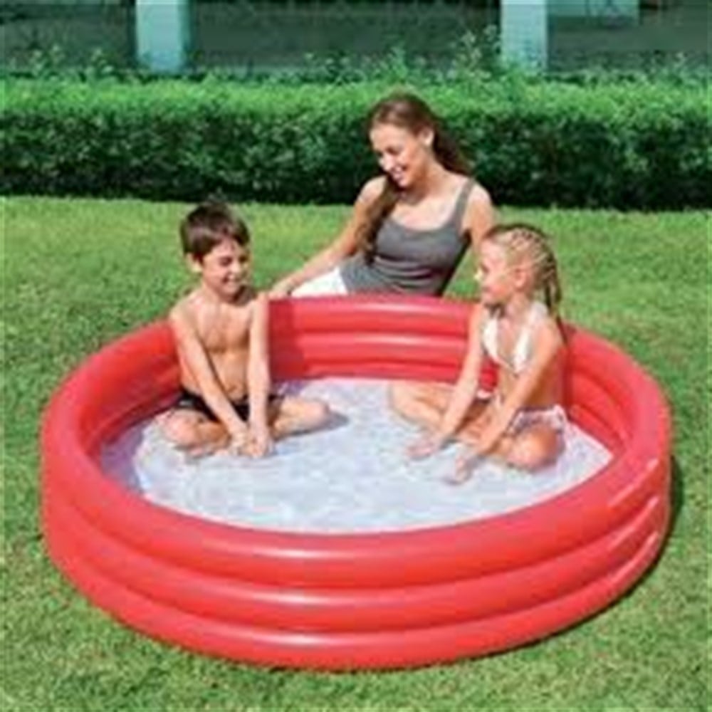 Bestway 183X33 Cm 3 Bölmeli Jumbo Renkli Havuz Kırmızı Bestway 51027 K