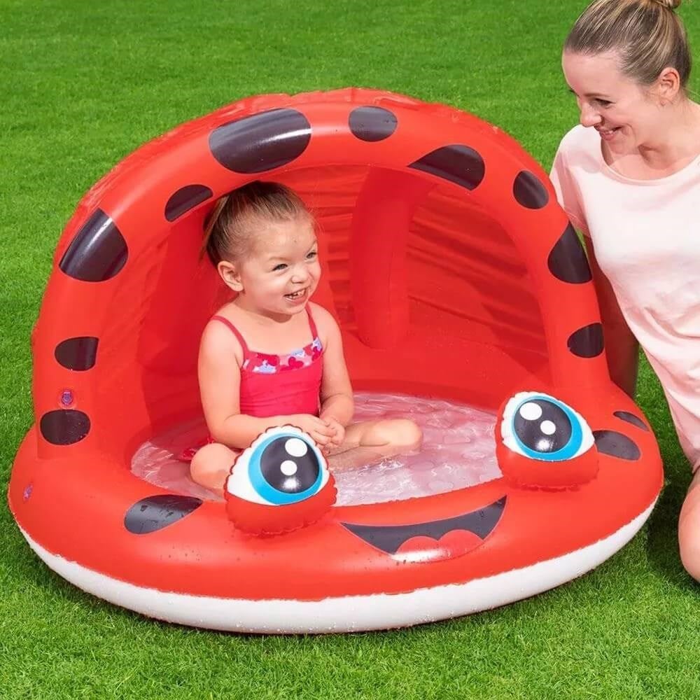 Gölgelikli Havuz 97×66Cm Uğurböceği Gölgelikli Havuz Bestway 52189 UGURB