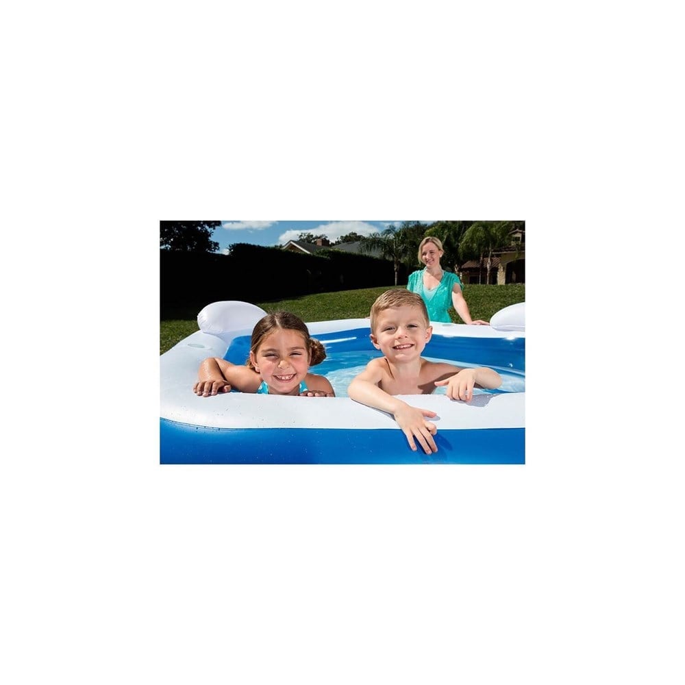 Bestway 54153 Şişme Havuz Aile Boyu 213x207x69 cm Bestway BW 54153
