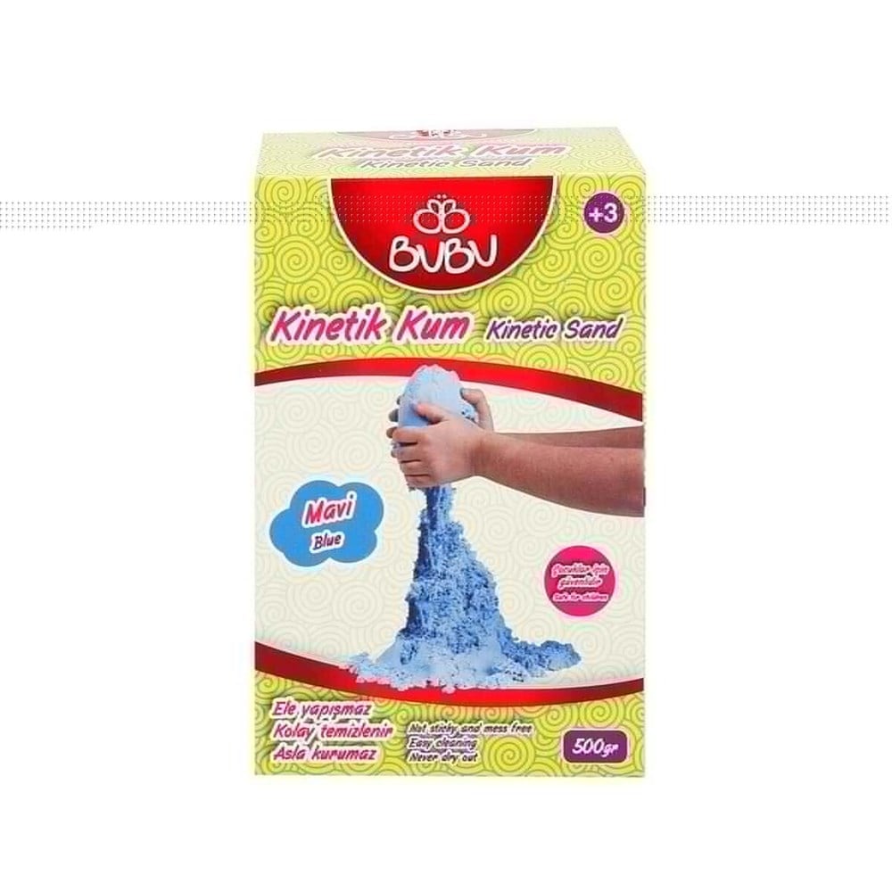 Bubu Kinetik Kum 500 Gr Mavi Bubu BUBUKU0002