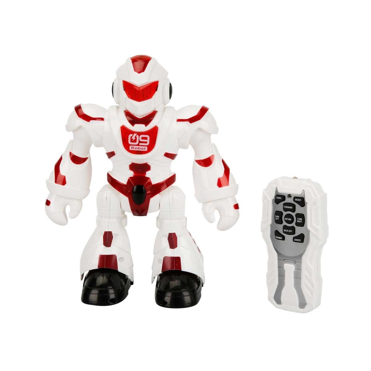 Uzaktan Kumandalı Müzikli ve Işıklı Programlanabilir Robot - Kırmızı Sunman S01001912 K
