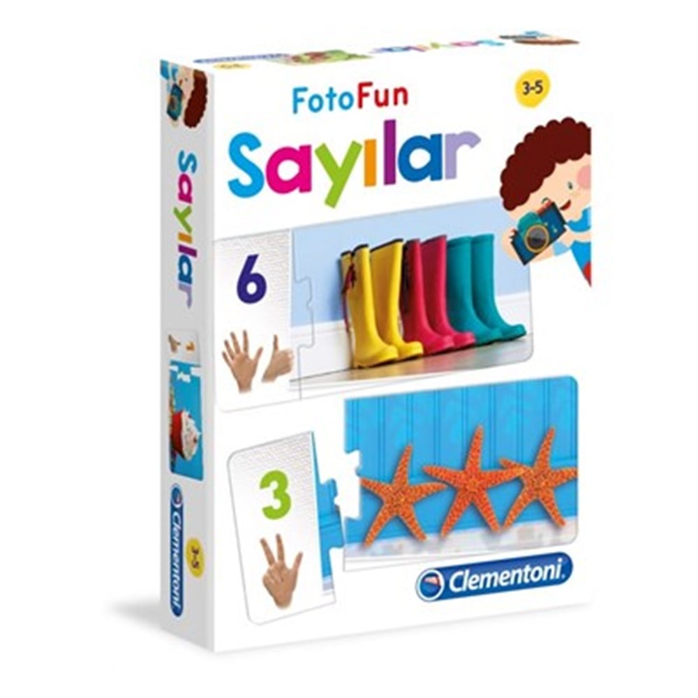 CLEMENTONİ OYNA VE ÖĞREN FOTO FUN SAYILAR (3-5YAS)