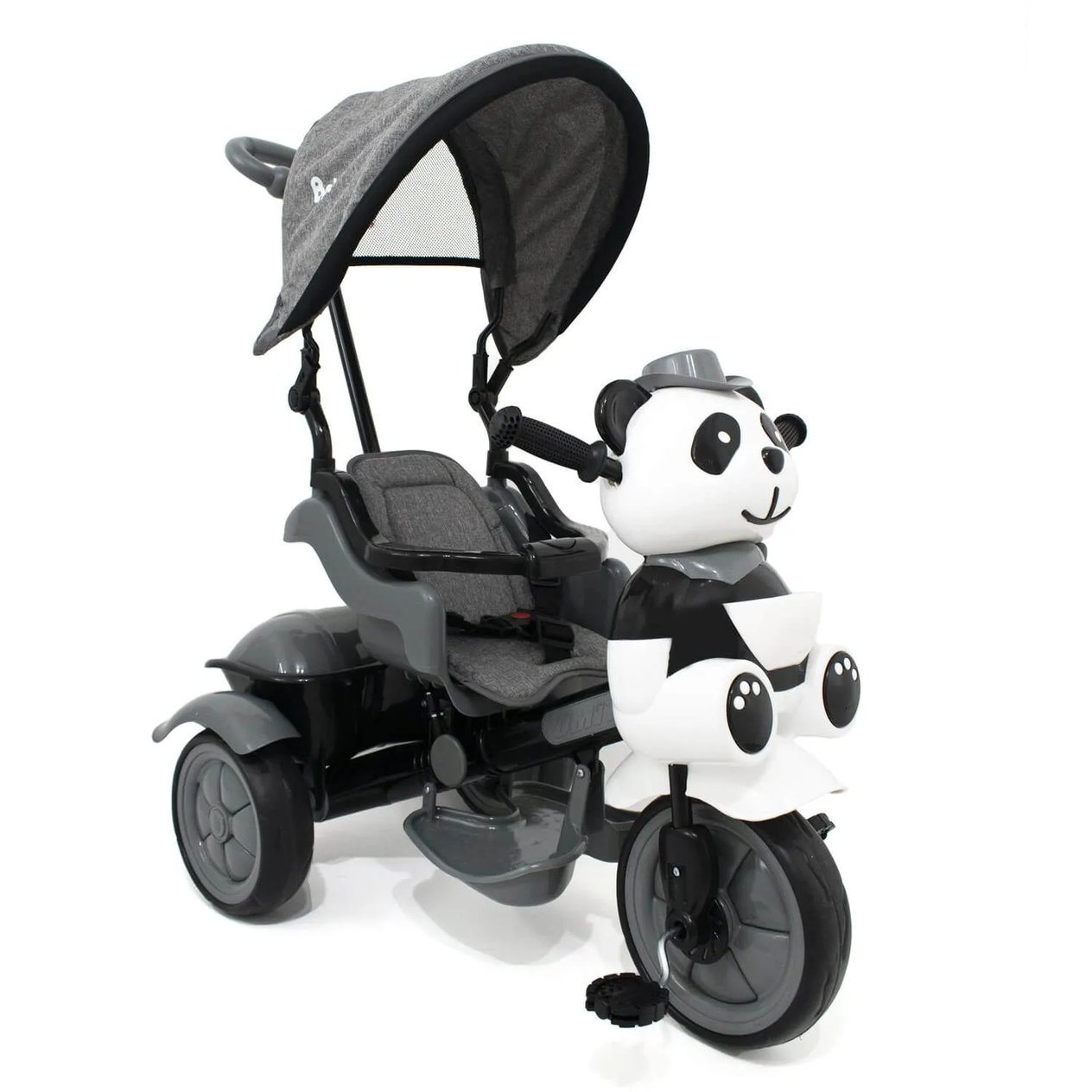 BABYHOPE LITTLE PANDA KONTROLLU BISIKLET GRI Diğer 127 LTP G