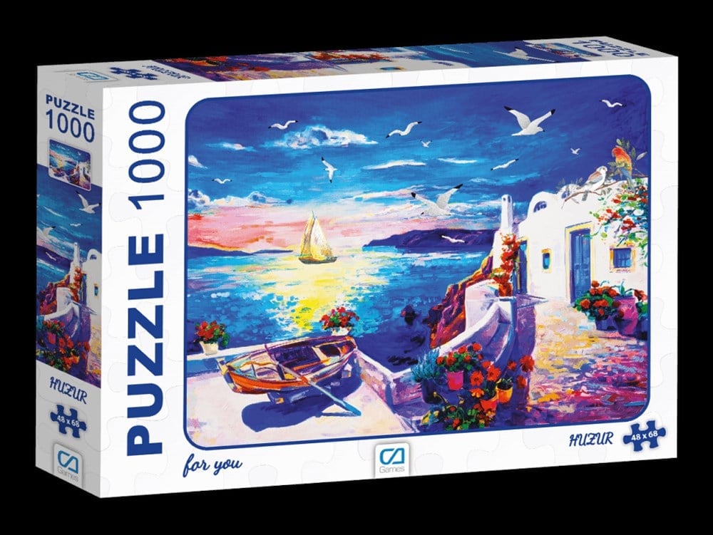 CA GAMES HUZUR 1000 PARCA PUZZLE Ca Games CA 7000