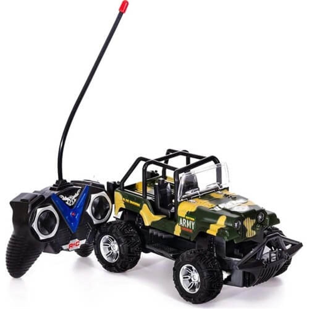 Uzaktan Kumandalı Şarjlı Askeri Jeep Canem CNM789 809A