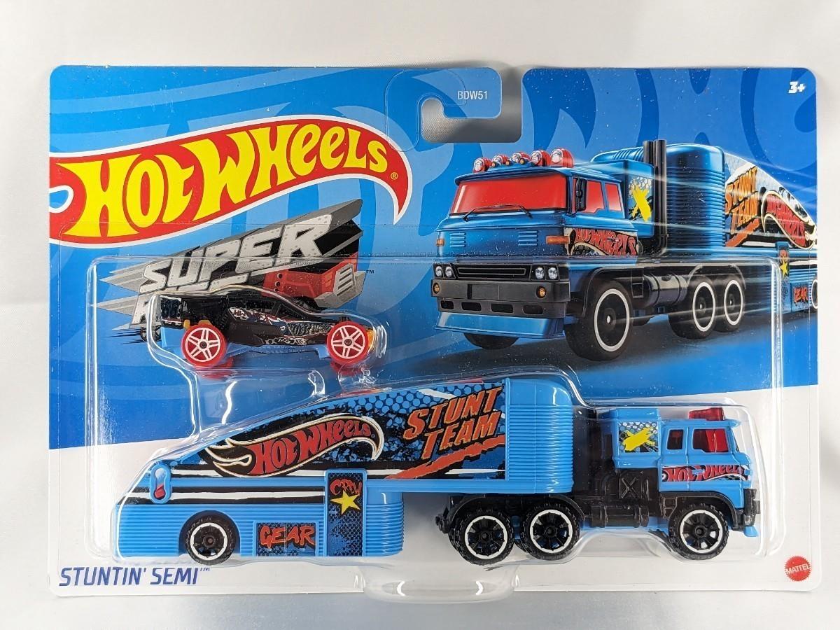 Hot Wheels Taşıyıcı Tırlar Stuntin Semi BDW51-GBF16 Hot Wheels GBF16