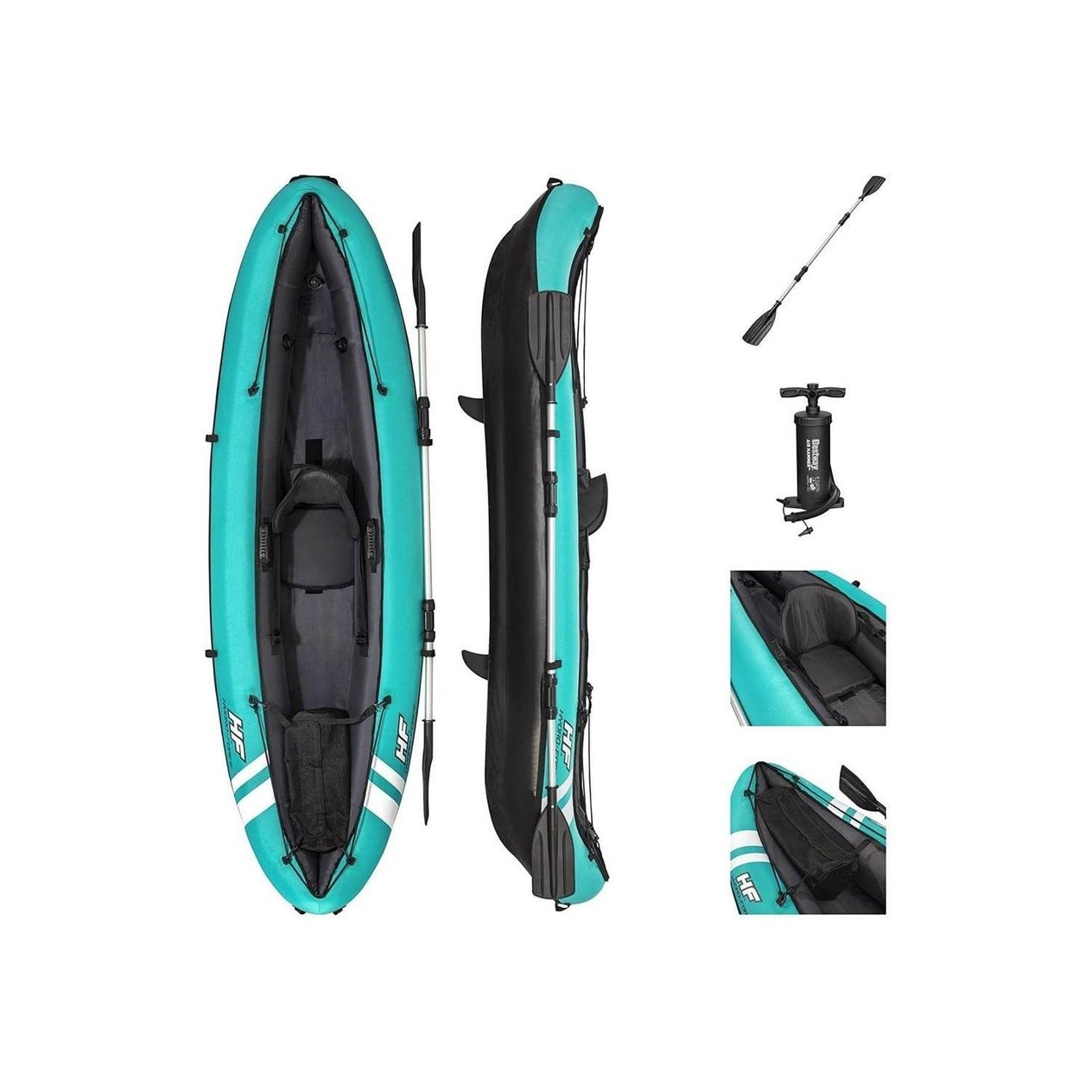 Bestway Hydro Force Ventura Tek Kişilik Şişme Kano 65118 Bestway BW65118