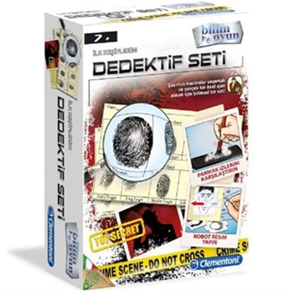 Clementoni İlk Keşif Seti - Dedektif Seti (7 Yaş+)